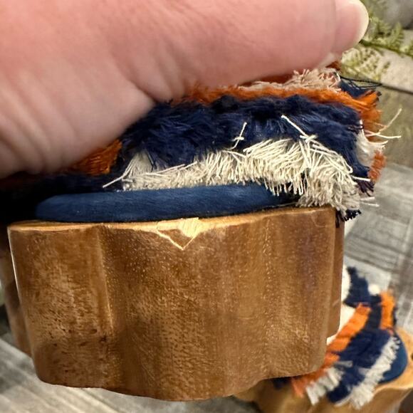 TORY BURCH Blue Alma Platform Sandal - Picture 10 of 16